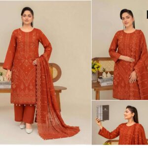 Gul Bano full Embroided Dress 3pc